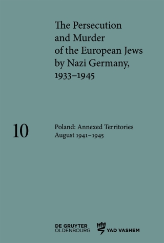 Cover image: Poland: Annexed Territories August 1941–1945 1st edition 9783110687422