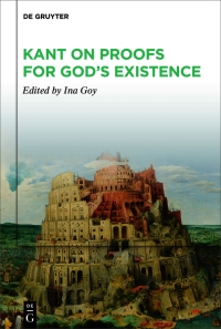 Cover image: Kant on Proofs for God’s Existence 1st edition 9783110688900