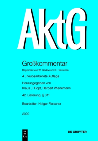 Cover image: § 311 4th edition 9783110689068