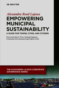 Cover image: Empowering Municipal Sustainability 1st edition 9783110689815