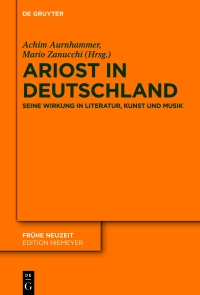 Cover image: Ariost in Deutschland 1st edition 9783110691245