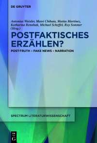 Imagen de portada: Postfaktisches Erzählen? 1st edition 9783110692730