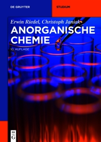 Cover image: Anorganische Chemie 10th edition 9783110696042