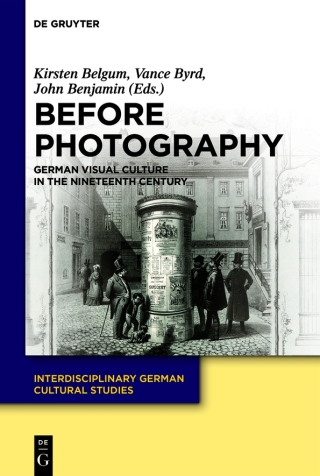 صورة الغلاف: Before Photography 1st edition 9783110694840