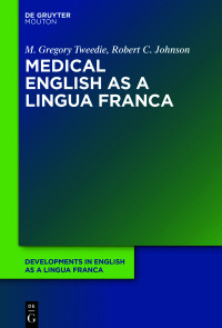 Cover image: Medical English as a Lingua Franca 1st edition 9783110696974