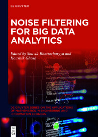 Cover image: Noise Filtering for Big Data Analytics 1st edition 9783110697094