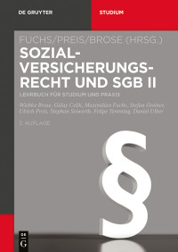 Imagen de portada: Sozialversicherungsrecht und SGB II 3rd edition 9783110648881