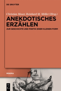 Imagen de portada: Anekdotisches Erzählen 1st edition 9783110698138