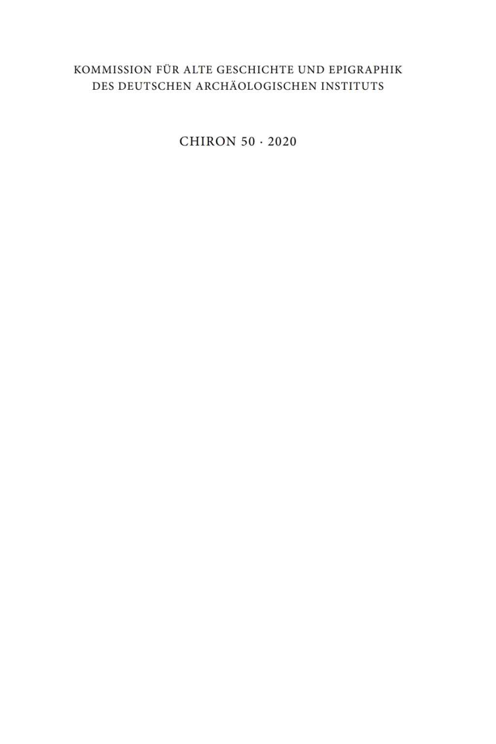 2020 1st Edition