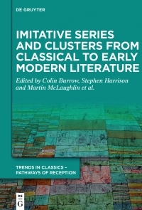 Cover image: Imitative Series and Clusters from Classical to Early Modern Literature 1st edition 9783110699500