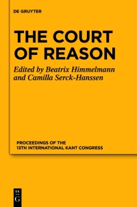 صورة الغلاف: The Court of Reason 1st edition 9783110700701