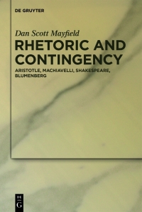 Cover image: Rhetoric and Contingency 1st edition 9783110701517