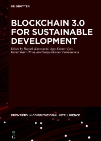 Imagen de portada: Blockchain 3.0 for Sustainable Development 1st edition 9783110702453