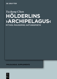 صورة الغلاف: Hölderlins ›Archipelagus‹ 1st edition 9783110703207