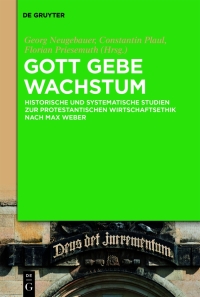 Cover image: Gott gebe Wachstum 1st edition 9783110705560