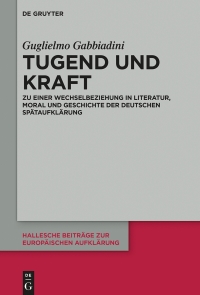 Cover image: Tugend und Kraft 1st edition 9783110705447