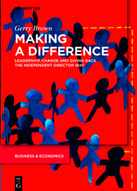 Cover image: Making a Difference 1st edition 9783110706079