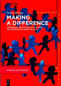 Imagen de portada: Making a Difference 1st edition 9783110706079