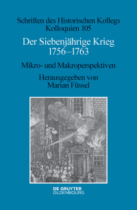 Cover image: Der Siebenjährige Krieg 1756–1763 1st edition 9783110709643