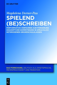 صورة الغلاف: Spielend (be)schreiben 1st edition 9783110710212