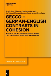 Omslagafbeelding: GECCo - German-English Contrasts in Cohesion 1st edition 9783110711059