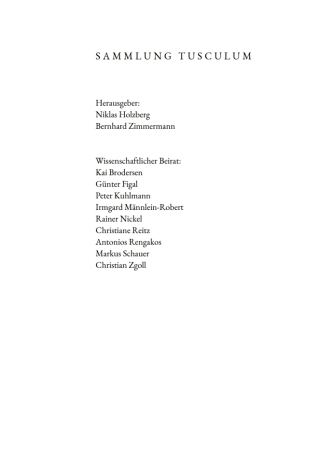 Cover image: Leben und Fabeln Äsops 1st edition 9783110713213