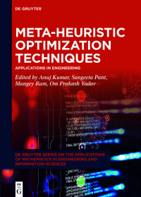 Immagine di copertina: Meta-heuristic Optimization Techniques 1st edition 9783110716177