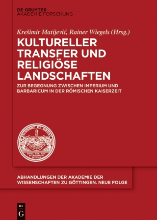 Cover image: Kultureller Transfer und religiöse Landschaften 1st edition 9783110716443