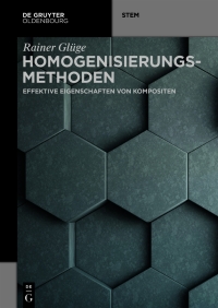 Imagen de portada: Homogenisierungsmethoden 1st edition 9783110719482