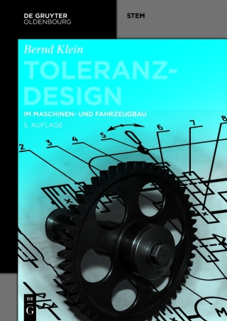 Cover image: Toleranzdesign 5th edition 9783110720709
