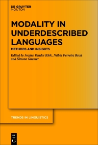 Cover image: Modality in Underdescribed Languages 1st edition 9783110721287