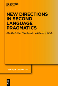 Cover image: New Directions in Second Language Pragmatics 1st edition 9783110721638