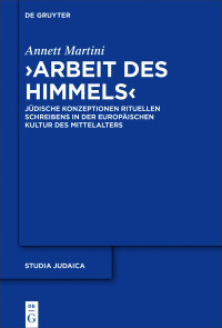 Cover image: ›Arbeit des Himmels‹ 1st edition 9783110721904