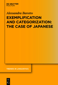 Cover image: Exemplification and Categorization 1st edition 9783110721959