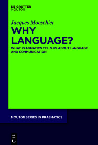 Cover image: Why Language? 1st edition 9783110723328