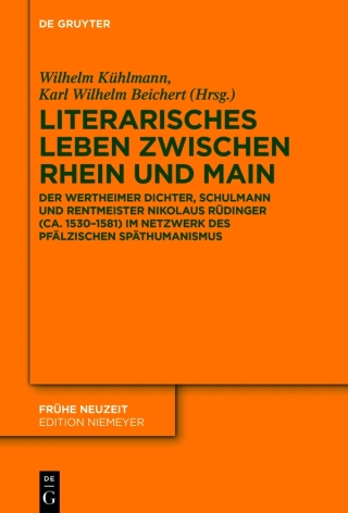 Cover image: Literarisches Leben zwischen Rhein und Main 1st edition 9783110723632