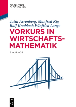 Cover image: Vorkurs in Wirtschaftsmathematik 6th edition 9783110726862