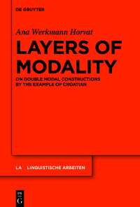 Imagen de portada: Layers of Modality 1st edition 9783110727319