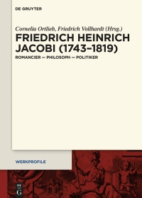 Cover image: Friedrich Heinrich Jacobi (1743–1819) 1st edition 9783110727241