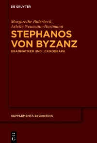 صورة الغلاف: Stephanos von Byzanz 1st edition 9783110726855