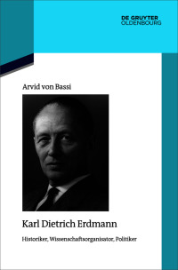 Cover image: Karl Dietrich Erdmann 1st edition 9783110728118