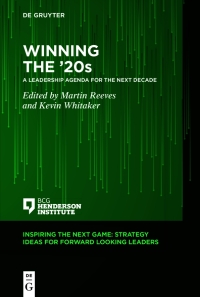 Cover image: Winning the ’20s 1st edition 9783110735031