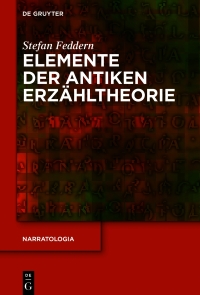 Cover image: Elemente der antiken Erzähltheorie 1st edition 9783110725278