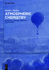 Imagen de portada: Atmospheric Chemistry 1st edition 9783110737394