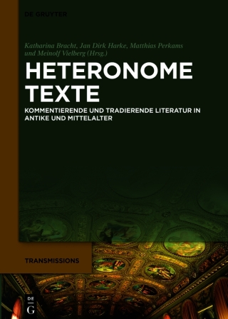 Imagen de portada: Heteronome Texte 1st edition 9783110738162