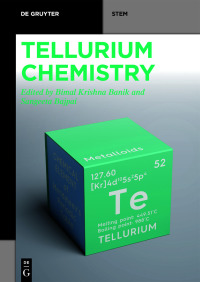 Imagen de portada: Tellurium Chemistry 1st edition 9783110739305