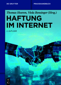 Imagen de portada: Haftung im Internet 2nd edition 9783110740448