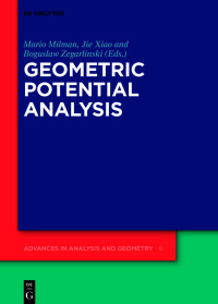 Imagen de portada: Geometric Potential Analysis 1st edition 9783110741674