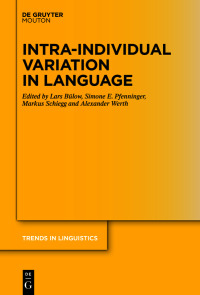 Imagen de portada: Intra-individual Variation in Language 1st edition 9783110742855