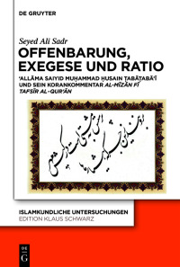 Titelbild: Offenbarung, Exegese und Ratio 1st edition 9783110688511